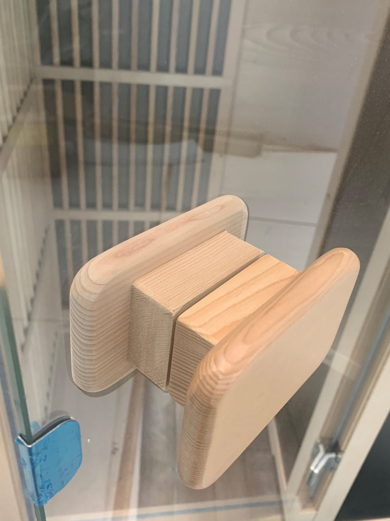 Blisspod | Vienna | Far Infrared Sauna | Canadian Hemlock Very Low EMF | 72.8"H x 35.4"W x 25.6"D | 1 Person