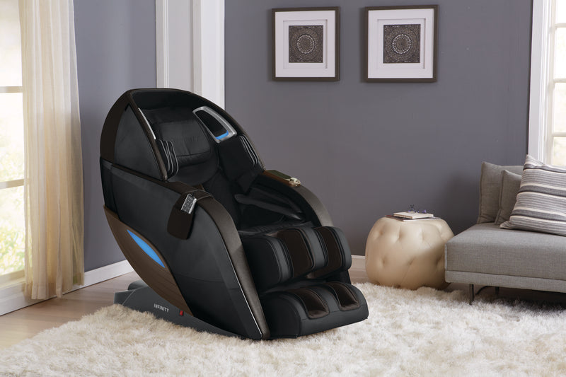 Infinity Dynasty 4D Massage Chair (Brown)
