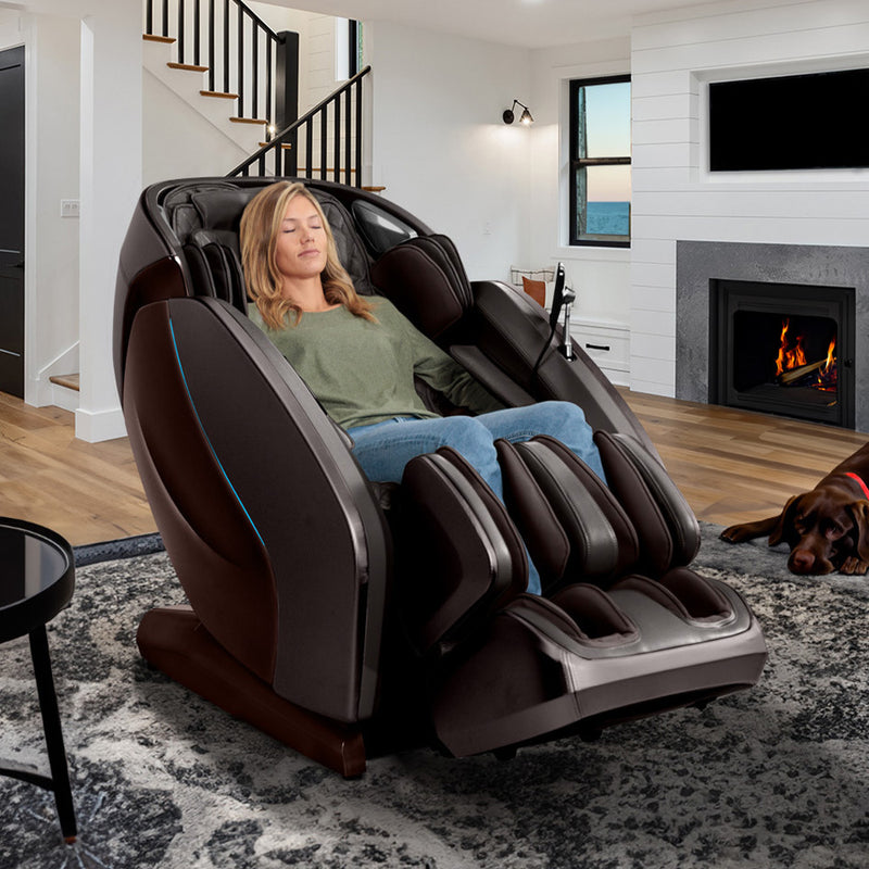 Kyota Hatsumei M900 4D AI Massage Chair (Dark Brown)