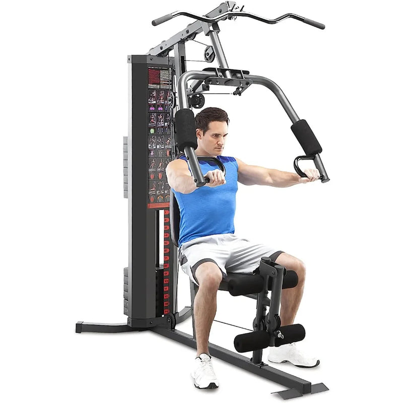 Compact Home Gym with Endless Exercise Possibilities