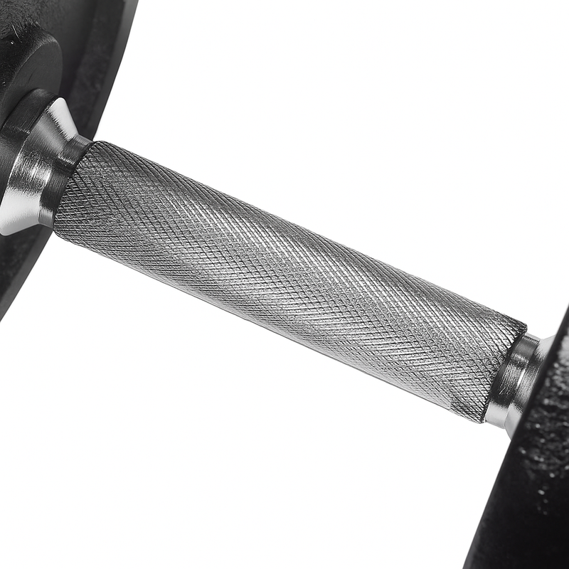 Monarch Black Hex Dumbbell Set (5–20 lb, Pairs)