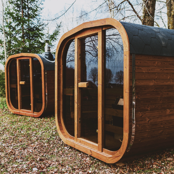 Mande MW20 Outdoor ThermoWood Sauna – Premium Backyard Relaxation by Patio Elegance