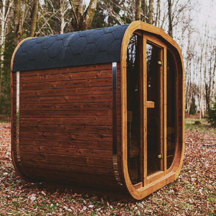 Mande MW20 Outdoor ThermoWood Sauna – Premium Backyard Relaxation by Patio Elegance