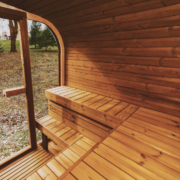 Mande Sauna MW12 ThermoWood for Your Perfect Backyard Retreat